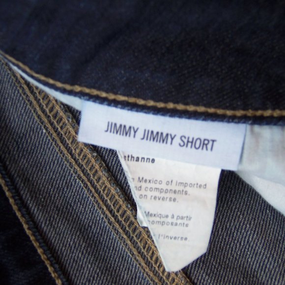 Paige Jimmy Jimmy Cuffed Denim Shorts sz 32 - Picture 8 of 8